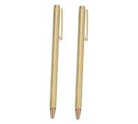 CHICAMPERA Dowsing Rods Water Divining Rods Copper 2pcs Portable and Probes Yellow Colour Suitable for Spiritual and Treasure Hunting Activities