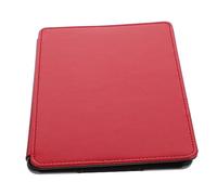 CHICAMPERA E-reader Leather Case for Ultra-thin Lightweight Protection Angles Scratch-resistant Compatible Electronic Cover in Red
