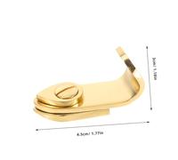 CHICAMPERA Ergonomic Brass Saxophone Thumb Rest Metal Support Hook for Alto Tenor Soprano Saxophone Musicians Comfortable Grip Antislip Design to Reduce Hand Fatigue