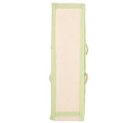 CHICAMPERA Exfoliating Back Scrubber Loofah Sponge Made of Natural Loofah and Nylon Rope with Pull Strap Light Green, for Deep Cleaning and Beautifying the Skin for Shower Bath