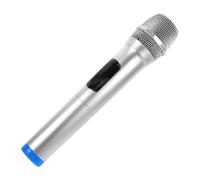 CHICAMPERA Fake Mic Simulation Microphone Prop Lightweight Realistic Design Compact ABS Toy for Boys and Girls Birthday Parties Developing Communication and Social Skills