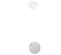 CHICAMPERA Floating Betta Fish Mirror Easy to Maintain Acrylic and Plastic Material Floating Ball Shape for Aquarium Decor Suitable for Desktop Aquarium Accessories