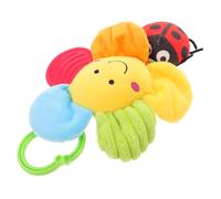 CHICAMPERA Flower Crib Arch Fun Hanging for Boy Girl Engaging Music Box Rattle Safe Versatile Stroller Decoration Captivates Color Cognition Grip Development
