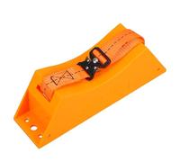 CHICAMPERA Gas Cylinder Holder Wall Mounted Bracket with Abs Plastic and Steel Construction, Lightweight Design and No Tools Required, for Laboratory Use and Welding Applications, Secure