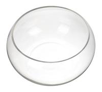 CHICAMPERA Glass Fish Bowl with Design and Stable Structure, Suitable for Betta Fish and Fresh Flowers, for Home Or Office Decoration