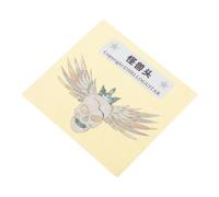 CHICAMPERA Guitar Headstock Sticker Electric Guitar Patch PVC Decal Creative Musical Instrument Decor Easy to Apply for Boys and Girls and Adults