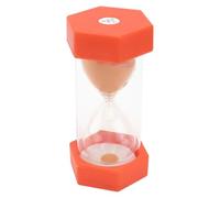 CHICAMPERA Half-hour Timer Hourglass Timer Double-layer Timer Acrylic Orange 30-minute Period Decorative for Home Decoration