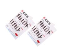CHICAMPERA Harmonica Scales Chart for Beginners 2Pcs C Major 24/28 Hole Chord Scale Visual Guide with Note Placement Stickers for Home and Studio Practice