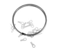 CHICAMPERA Heat Seal Stick Replacement Element for Electric Connectors Nickel-chromium Material Silver Colour Suitable for Packaging and Food Packaging and Quick Cutting Features