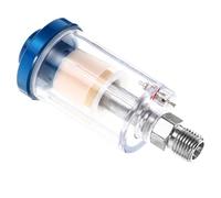 CHICAMPERA Inline Air Hose Water Oil Separator with Removable Filter Element Transparent Moisture Trap for Spray Paint and High-Accuracy Air Tools Housing for Reusable Cleaning