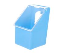 CHICAMPERA Large Capacity Hanging Pigeon Feeder with Lid, Plastic Multifunctional Food and Water Bowl for Pet Birds, Easy to Install the Cage and Individual Households