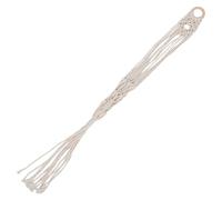 CHICAMPERA Macrame Guitar Wall Hanger Cotton Rope Handwoven Instrument Holder for Acoustic Electric Guitars and Ukuleles Stable Design Easy Wall Mount for Indoor Outdoor Use