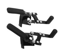 CHICAMPERA Manual Wheelchair Lock Drive Brake Pair with Screw-Mount Reinforced Attachment for Home and Hospital Wheelchair Brake Replacement