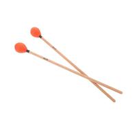 CHICAMPERA Maple Wood Marimba Mallets for Lightweight Ergonomic Drumsticks with Yarn Wrapped Heads Balanced Percussion Sticks for Xylophone Glockenspiel Portable Practice Instruments