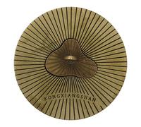 CHICAMPERA Metal Candle Shade Sleeve 7.8Cm Bronze Jar Cover with Hollow Design Dustproof Lid for Aromatherapy and Controlled Burn in Home and Bedroom