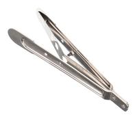 CHICAMPERA Metal Single Hole Punch for Music Box Tape, Portable Paper Punching Tool to Create Musical Melodies, Silver Crafting Accessory for Music Box Lovers and Scrapbook Projects