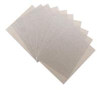 CHICAMPERA Microwave Oven Crisper Sheets 10Pcs Cuttable Universal Mica Insulating Covers for Microwave Cooking