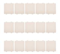 CHICAMPERA Microwave Oven Insulation High Temperature Resistant 15pcs Mica Waveguide Plate Replacement Parts for Kitchen Microwave Oven Accessories