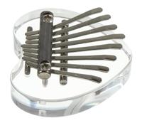 CHICAMPERA Mini Kalimba and 8 Tone Engraved Scale Thumb Piano Musical Instrument 8 Keys with Synthetic Material Easy to Learn and Develop Hands-on Ability, Gift for Beginners