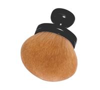 CHICAMPERA Multifunctional Powder and Blush Brush for Travel Soft Fluffy Synthetic Bristles Ergonomic Handle for Precise Application Cheeks and Face Plastic Construction Black Design