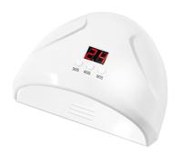 CHICAMPERA Nail Dryer Machine and 3 Timer Settings with 12 LED Lights 36w Automatic Sensor White Nail Gel Polish Curing Lamp for Fast Drying and Protecting Hands from Tanning