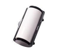CHICAMPERA Nail Stamp Oil Cleaner Absorbent Paper Roll Black Manicure Oil Removing Tool for Nail Art Printing and Gel Stamping Use at Home and Salon