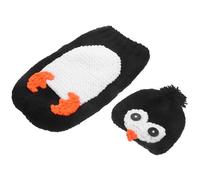 CHICAMPERA Newborn Baby Photography Props Penguin Costume Set Breathable Stretchy Yarn Outfit for Baby Suitable for Holiday Parties