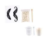 CHICAMPERA Nose Hair Removal Wax Stick Multi Use Wax Bean in Paper Cup Applied to Eyebrow Areas Practical Nose Depilation Tool for Home DIY and Professional Use in The Salon