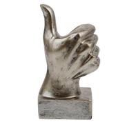 CHICAMPERA Ok Thumbs Up Hand Gesture Resin Sculpture, Vintage Style Desktop Ornament for Home, Office, Bar Decoration, Bedroom Resin Craft Accent