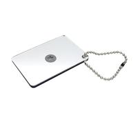 CHICAMPERA Outdoor Survival Signal Mirror Acrylic Reflective Mirror Silver