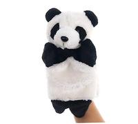 CHICAMPERA Panda Hand Puppet Plush Toy for Boys and Girls, 25cm Storytelling Role Play Prop, Interactive Soft Doll for Parent-child Activities and Party Favor