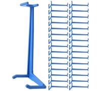 CHICAMPERA Pe Branch Spreaders Branch Bending Clamps 50pcs Blue Easy to Use Sturdy Tree Limb Spreaders for Fixing and Support for Fruit Trees and Plants for Gardening
