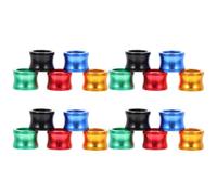 CHICAMPERA Pigeon Leg Bands 20Pcs Aluminium Bird Foot Rings Easy Application for Poultry and Chickens Indoor Identification
