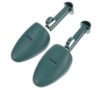 CHICAMPERA Plastic Shoe Trees 2 Pairs Adjustable Black for Men and Women
