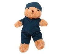 CHICAMPERA Plush Nurse Bear Stuffed Animal with Realistic Scrub Outfit for Medical Graduation Soft Skinfriendly Fabric Flexible Limbs Collectible for Nursing Students Doctors Gift