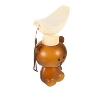 CHICAMPERA Portable Bear Molding Travel Urinal for Boy Girl Reusable Leakproof Pee Bottle for Emergencies Road Trips and Outdoor Adventures for Boys and Girls