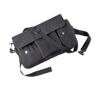 CHICAMPERA Portable Makeup Brush Belt Bag Cosmetic Storage Organizer Pouch with Multiple Pockets for Carry Large Capacity Canvas Makeup Case for Travel and Daily Use