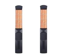 CHICAMPERA Portable Pocket Guitar Practice Tool Easy to Carry 6 String 4 Fret Trainer with Carrying Bag Guitar Chord Training Gadget for Beginners