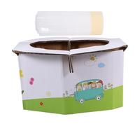 CHICAMPERA Portable Potty Seat Foldable Travel Toilet for Replacement Bags for Camping Car Trips and Potty Training Lightweight and Durable Design