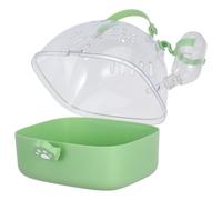 CHICAMPERA Portable Small Pet Carrier Cage for Rabbits and Small Pets with Water Bottle and Cover, Lightweight Abs Material Travel Cage Suitable for Outdoor Adventures and Travel