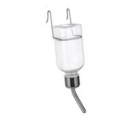 CHICAMPERA Portable Small Pet Water Dispenser Hanging Bottle Automatic Feeder with Hanger for Rabbits Cats Birds Gerbils Travel Use Safe Environmental Plastic S