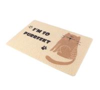 CHICAMPERA Pvc Cat Litter Mat Pet Cushion for Daily Pet Feeding, Comfortable Touch Feeling and Keeping House Clean and Tidy, Suitable for Cats and Dogs Seasons Use