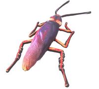 CHICAMPERA Realistic Roach Plush Pillow for Party Prank Skin-friendly Plush Material and Printing, Simulation Design for Halloween or Early Education