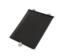 CHICAMPERA Retractable Cuts Window Curtain for Roller Shade Sun Car Side Window, Black Pvc Material Glare and Reduces Heat the Use Vehicle