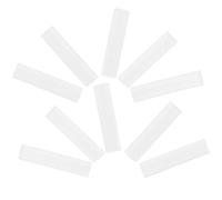 CHICAMPERA Reusable Moldable Plastic Pellets White Resin Material, 10pcs Bag for DIY Crafts and Sculpting for Plastic Baubles and Model Making