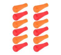 CHICAMPERA Rubber Arrowheads Tips Easy Arrow 12pcs for Arrows with Blunt End Reliable Arrowheads Replacements Made of Sturdy Rubber for Practice for Archery Games and Indoor Sessions