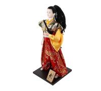CHICAMPERA Samurai Doll Japanese Figurine Traditional Home Decor Cute Desktop Ornament for Japanese Culture Enthusiasts for Collectors