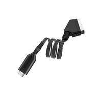 CHICAMPERA Scart to Converter Audio Video Adapter for Tv Vhs Dvd USB Powered Direct Connection Low Power Consumption Easy Installation