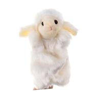 CHICAMPERA Sheep Hand Puppet Plush Stuffed Adorable Pacifying Glove Doll Random Color Farm Animal Puppet for Parties and Festivals Random Color