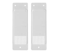 CHICAMPERA Shipping Container Vent Kit Air Vent Covers 2pcs with Heat Dissipation Design, Plastic Ventilation Grille Easy Installation White for Logistics and Transportation Industry